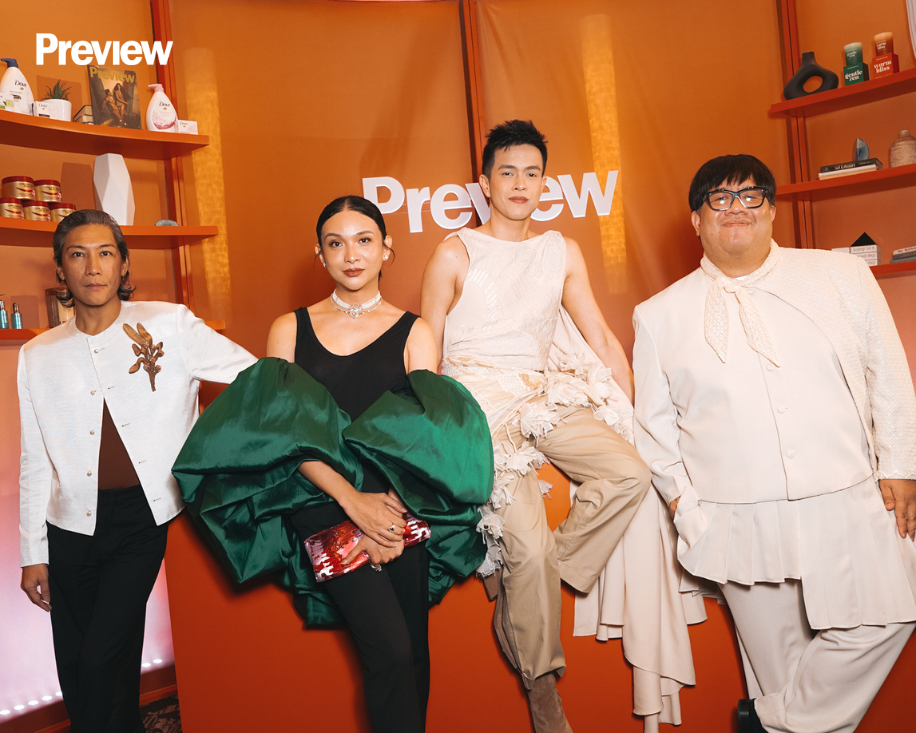 BFFD 2024 honoree Neric Beltran, alongside stylists Em Millan, Myrrh Lao To, and Rain Dagala